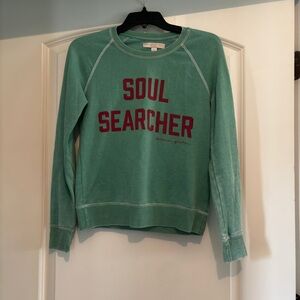 Spiritual Gangster Green Soul Searcher sweatshirt ~ green ~ xs